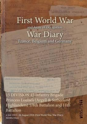 Libro 15 Division 45 Infantry Brigade Princess Louise's (...