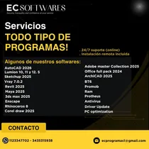 Comprar Sketchup Autocad Adobe Revit Lumion Y Mas (windows Y Mac)