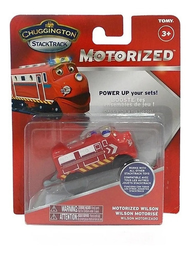 Trem Chuggington Motorizado Wilson Tomy Lc54171 Vermelho