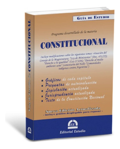 Guía De Estudio De Constitucional