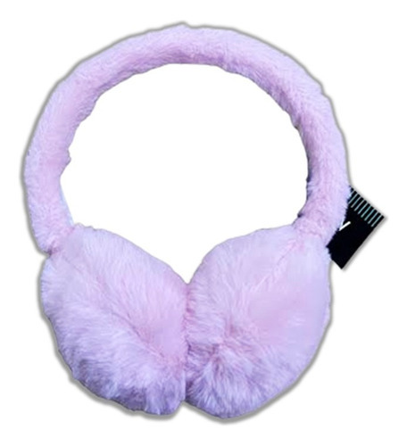 Orejeras Peludas Niños Infantil Peluche Invierno Disney Color Rosa