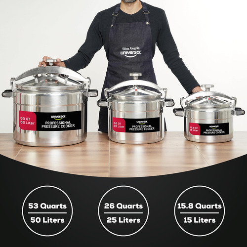 Cocina Universal 26 Cuartos De Cocción A Presión Profesional
