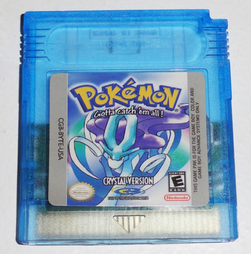 Pokemon Crystal Español Graba Game Boy Nuevo - Local