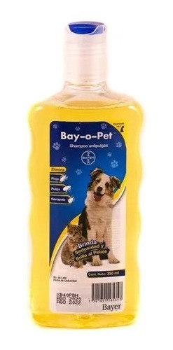 Shampoo Antipulgas Bayer Bayopet Para Perros Y Gatos