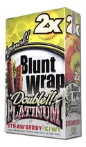 Comprar Caja Blunt Wrap Platinum Frutilla Kiwi 25 Unidades