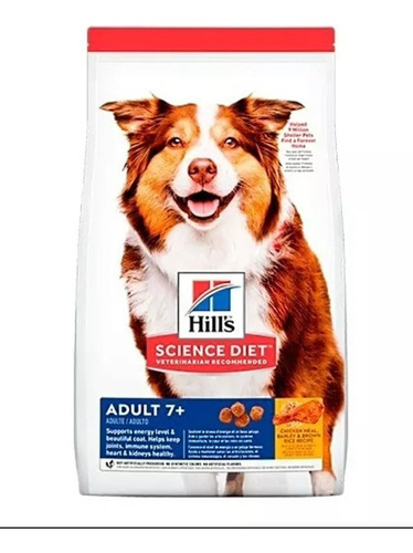 Hills Adulto 7+ Razas Medianas Y Grandes 12 Kg  Science Diet