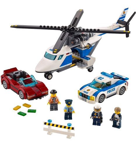 Lego City Police 60138 Persecución Por La Autopista