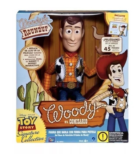 Muñeco Woody Interactivo 45 Frases Español Toy Story 