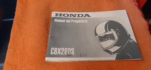 Manual Usuario Moto Honda Cbx 200