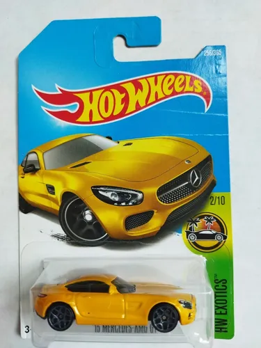 Hot Wheels 15 Mercedes amg Gt Amarillo Gg3 MercadoLibre