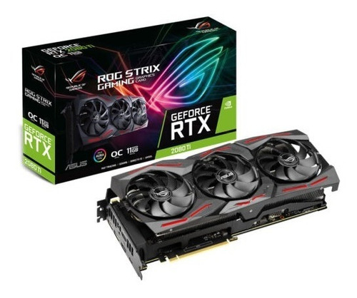 Asus Rog Strix Geforce Rtx 2080ti Oc 11g Gddr6 Graphics Card