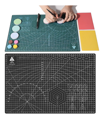 Multifuncional Tapete Para Corte Doble 30 X 45 Vista