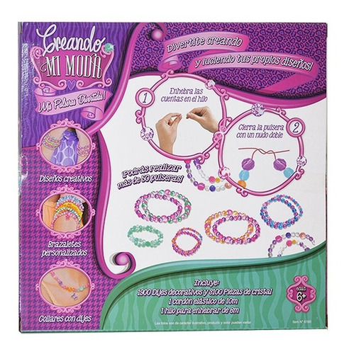 Imagen 3 de 6 de Mis Pulseras Divertidas Para Armar Creando Mi Moda