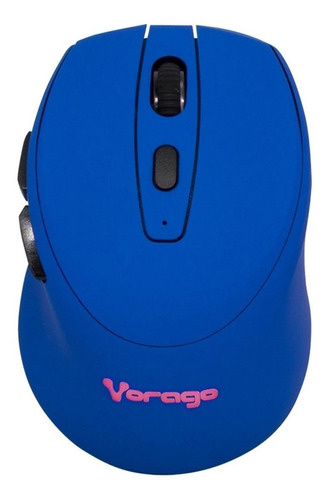 Mouse inalámbrico recargable Vorago  MO-306 azul