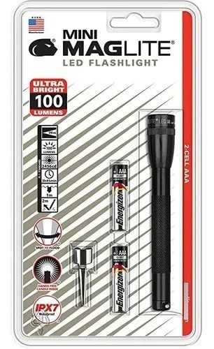 Linterna Mini Maglite Led  Cell- 3 Aaa  Blister Pluma 500472