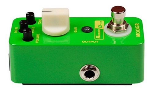 Pedal Mooer Rumble Drive Overdrive color verde