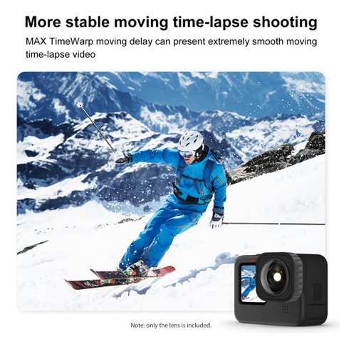 Lente Grande Angular Puluz Mod Gopro Com Anti-vibração Compa