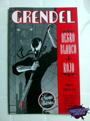 Grendel - Negro, Blanco Y Rojo