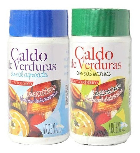Caldos De Verdura Con Y Sin Sal - 200grs 