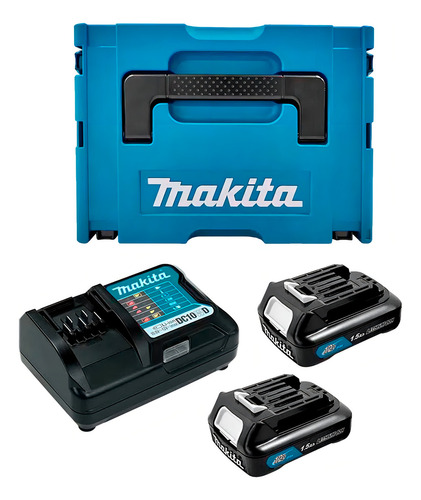Sierra Caladora Inalámbrica Makita JV103DWYJ 12V Con Maletin Uso Profesional Para Carpinteria