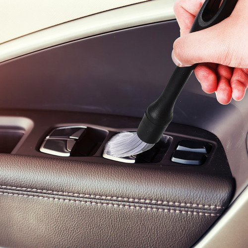* Juego De Cepillos Para Detalles De Automóviles Con Cabez
