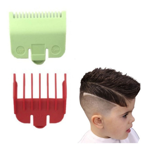 Kit 2 Pentes De Disfarce Para Maquina Wahl Cabelo 1/8 E 1/16