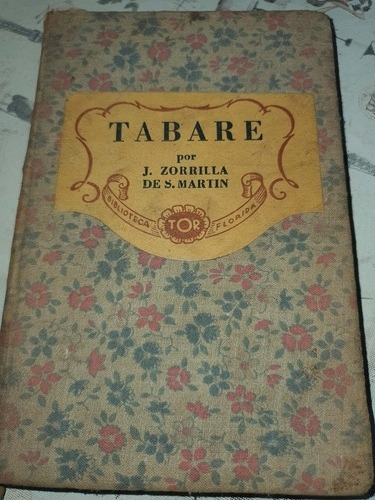 Libro Tapa Dura Tabare. Zorrilla De San Martin