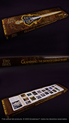 Espada Señor De Los Anillos Gandalf Glamdring Oficial United