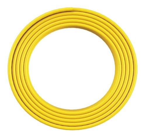 Tubo Isolador Amazonas Cerca Elétrica 3/8 Amarelo - 50m