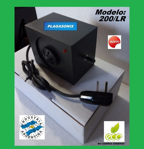 Imagen 3 de 9 de Kit 2 Erradicadores Ultrasonicos De Ratas Plagasonix 200/lr Sin Venenos Ventas Por Mayor Y Menor