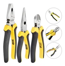 Comprar Jogo De Alicate Kit 3 Ferramentas Universal Corte Meia Cana