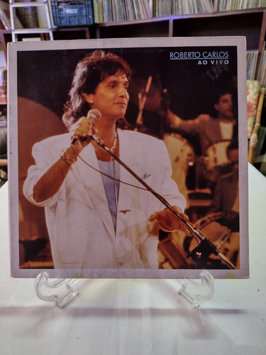 Lp Roberto Carlos Ao Vivo 1988