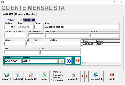 Código Fonte Do Sistema De Estacionamento E Valets