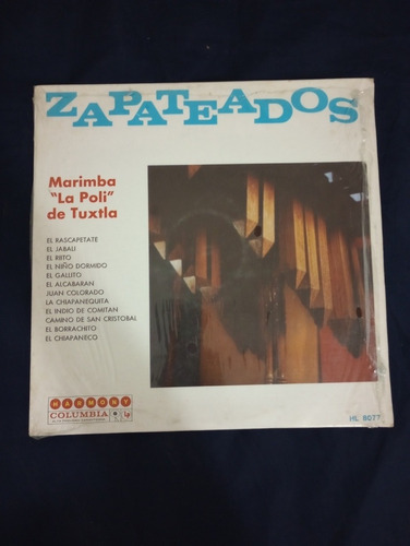 Lp Vinil Marimba La Poli De Tuxtla - Zapateados (Usado)