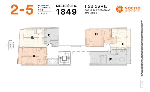 Magariños Cervantes 1849 | 2 Ambientes Y Amenities | Villa Gral. Mitre