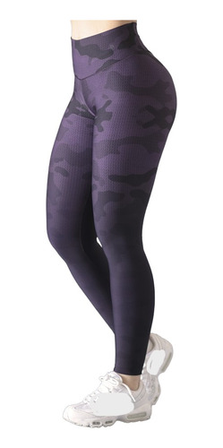 Legging Deportivo Lycra Colombiana Gala Sport Push Up Dino