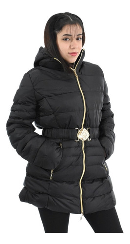 Campera Mujer Inflable Invierno Larga Impermeable G-boy A278