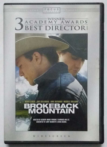 Dvd Brokeback Mountain Heath Ledger