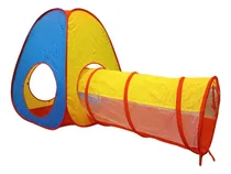 Comprar Carpa Autoarmable Infantil Con Tunel Plegable Color Multicolor