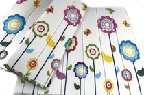 Comprar Pack 5 Láminas Papel Mural 3d Pared Decorativo Diseño Flores