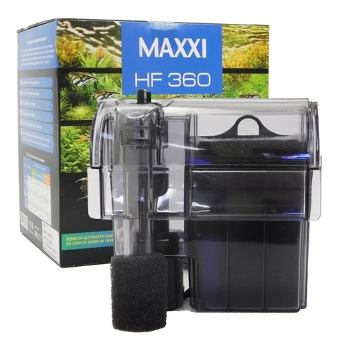 Filtro Maxxi Power Hf-360 360l/h 220v Para Aquários De 90l
