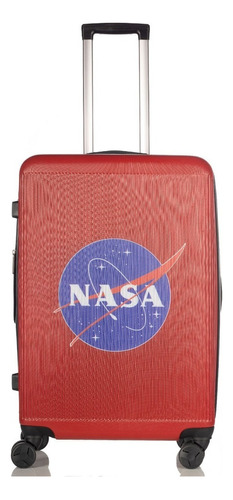 Maleta Nasa Jfk Rígida 25 PLG Rojo