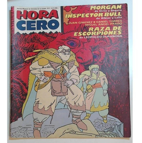 Revista Mensual Hora Cero 5  - Octubre 1990