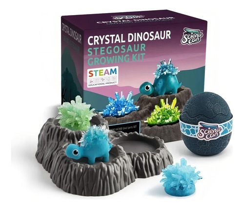 Juego Ciencias Cultivo Cristales Dinosaurios Que Crecen 3