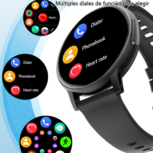Reloj Inteligente Bluetooth Llamada 1.39 Ai Con Asistente De