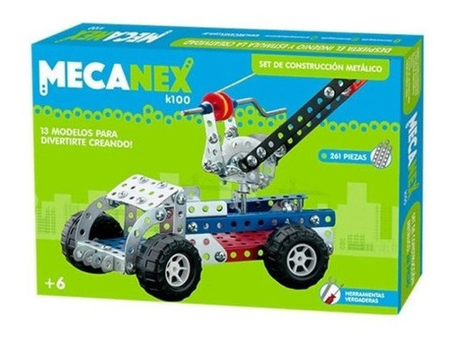 Mecanex K100 Juego Herramientas Piezas Metalicas Armar