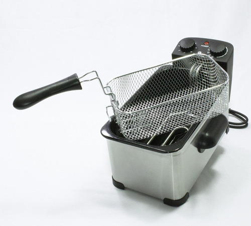 Imagen 5 de 5 de Freidora Electrica Colucci 3 Litros 2000 Watts Fryer-3l 130° A 190°