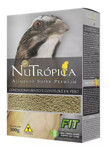 Ração Nutrópica Para Trinca-ferro Fit 300g