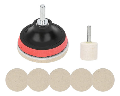 Oubit Kit De Pulido De Vidrio, Juego De Ruedas Para Quitarra