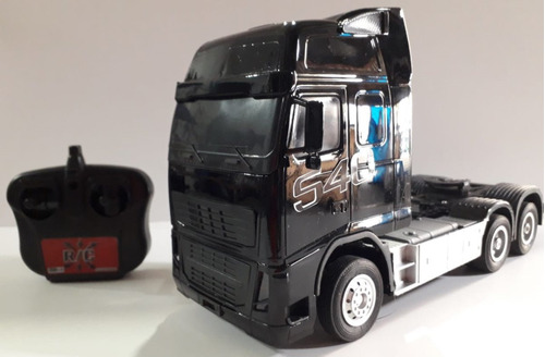 Volvo Trucado C/ Carreta Prancha P/ Tratores Com Iluminação.